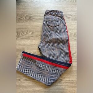 MOTHER Plaid Patterned Fabric